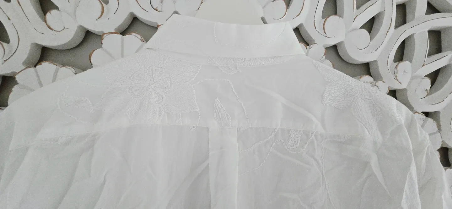 Dries Van Noten White Shirt Size 48 image indicator(5)