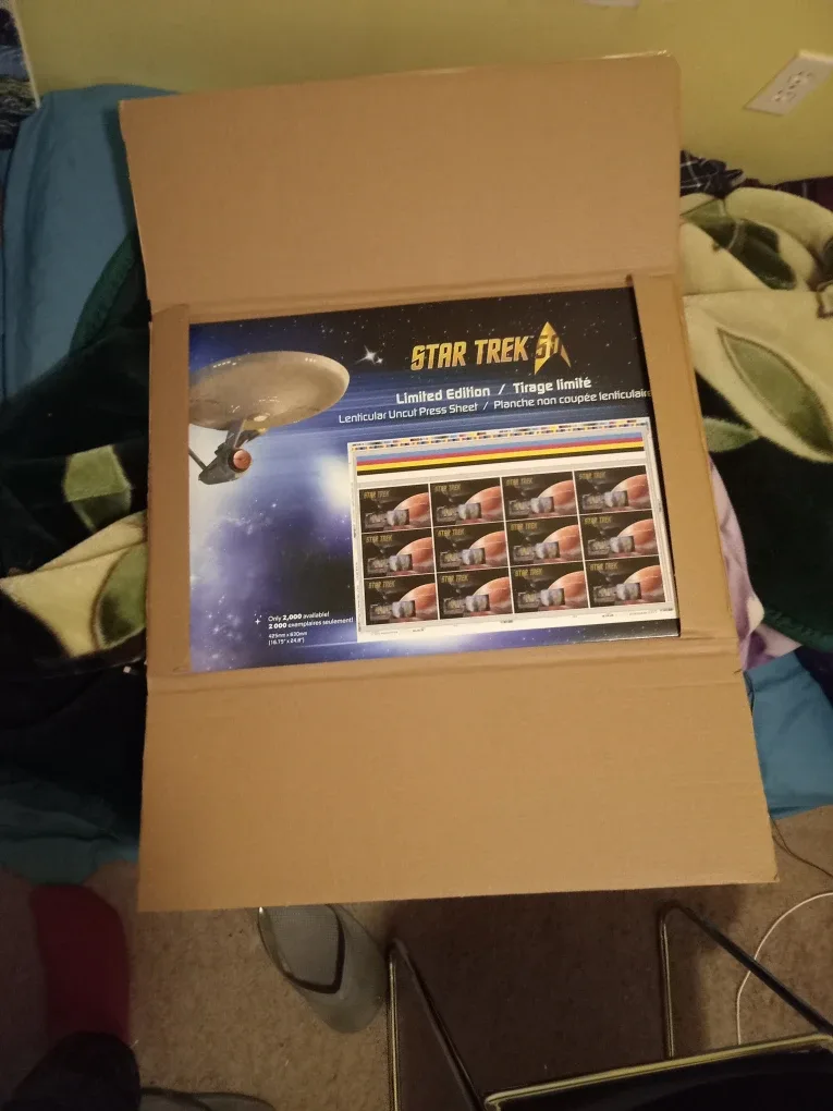 Star Trek Limited Edition Stamps /2,000 image indicator(2)