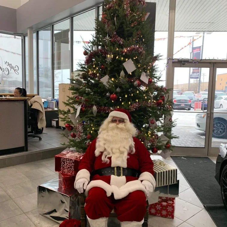 Santa Claus for hire