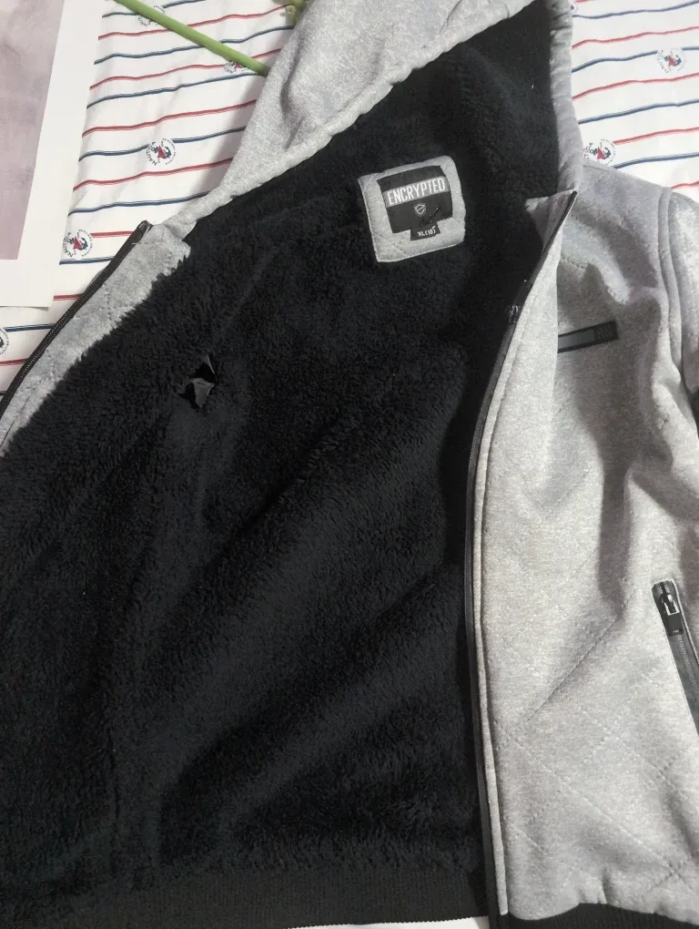 Encrypted XL/TG Grey Jacket kids image indicator(2)