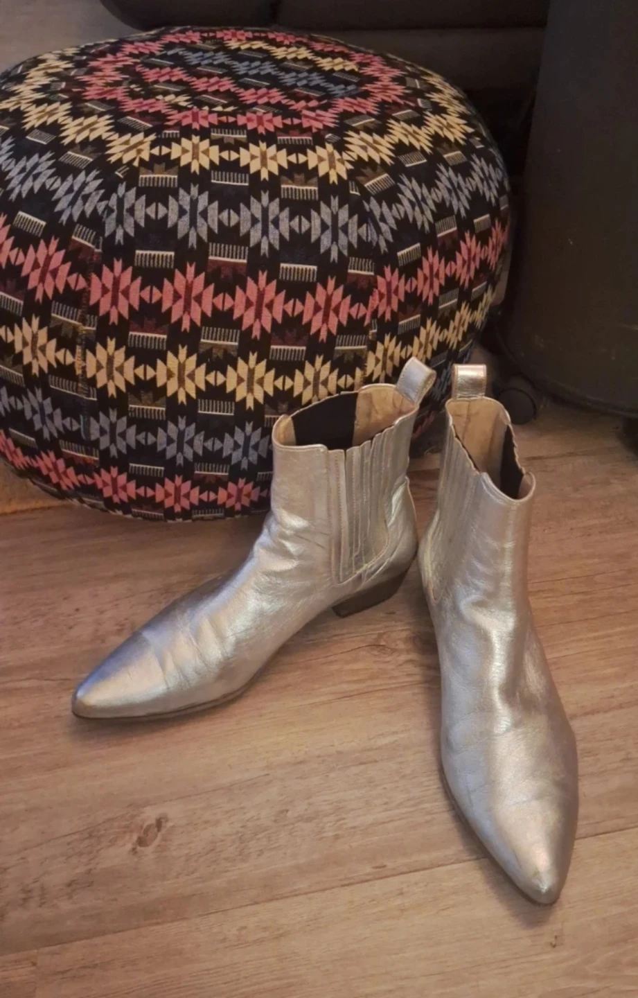 Silver IvyLee ankle Boots, Size 41 - photo 4