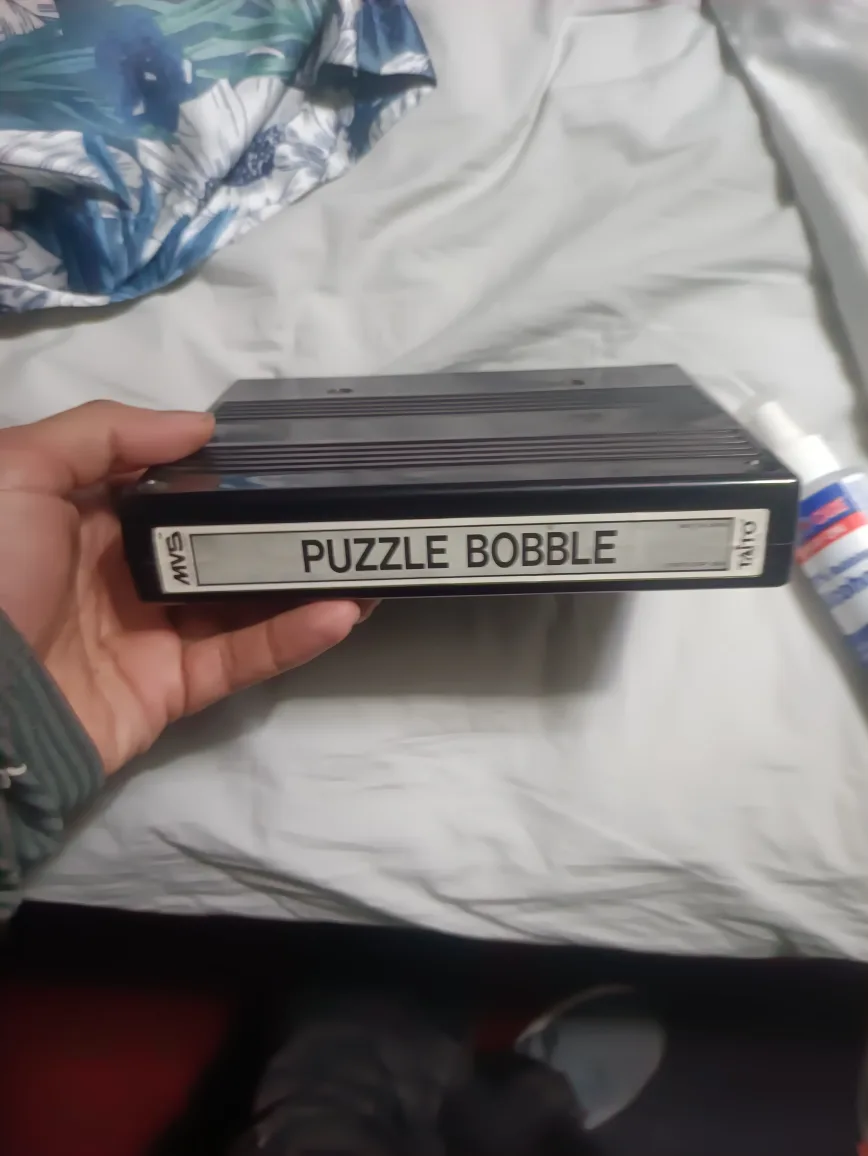 puzzle bobble neogeo mvs cartridge