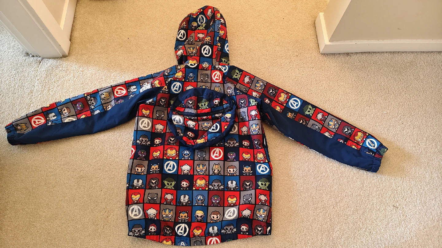 Marvel Avengers Packable Rain Jacket