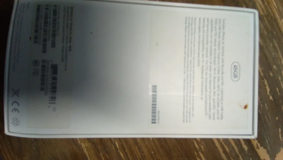 iPhone 6s Box - 16GB. BOX ONLY image indicator(3)