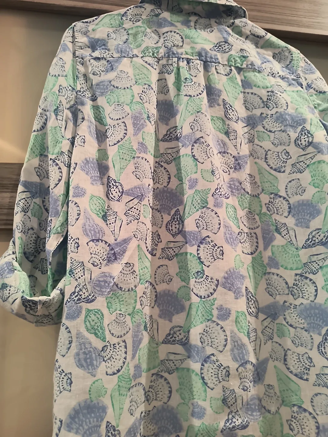 Charter Club Linen Button-Down Shirt - Size M image indicator(7)