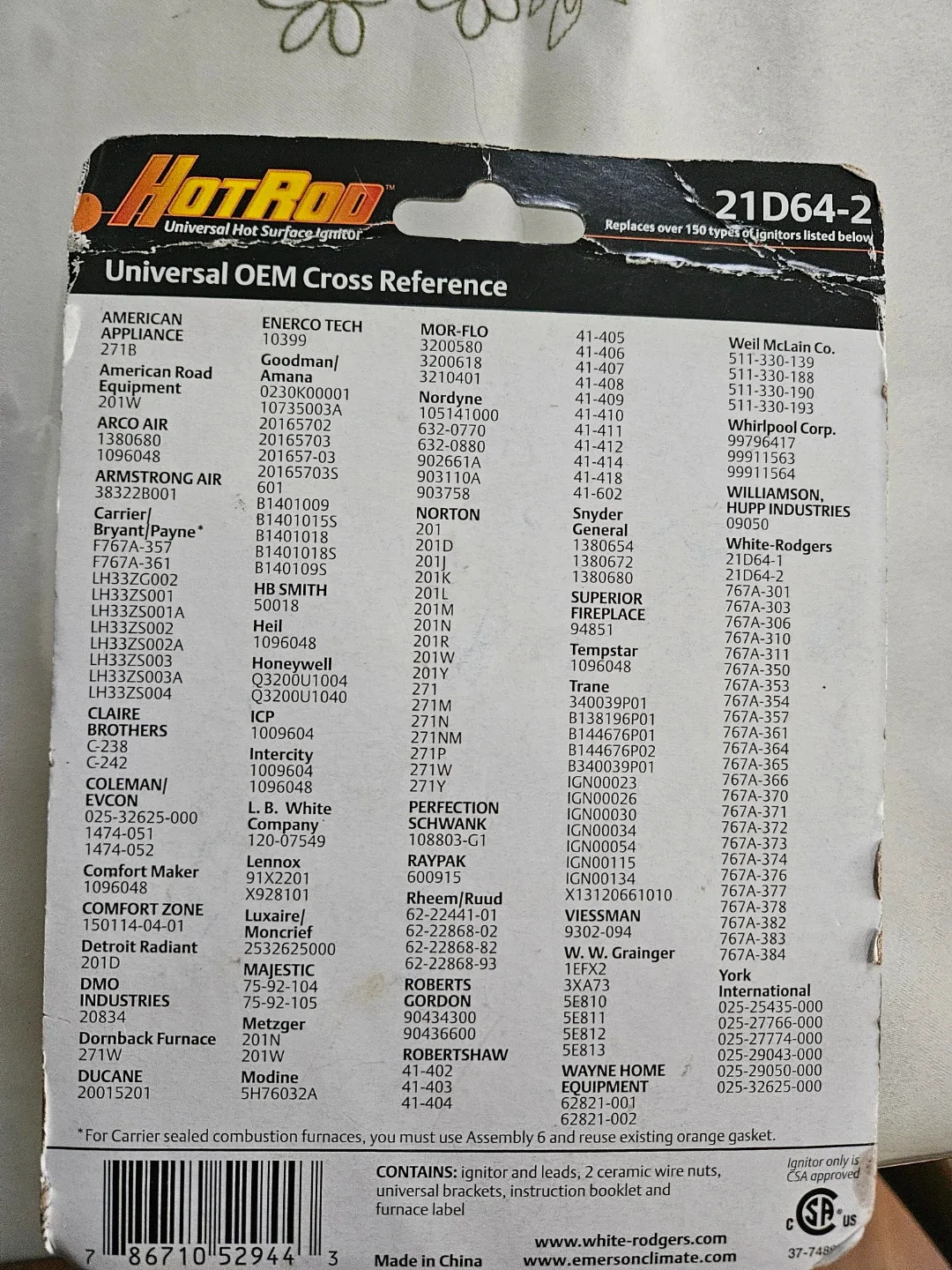 Hot Rod 21D64-2 Ignitor - Universal Replacement image indicator(3)