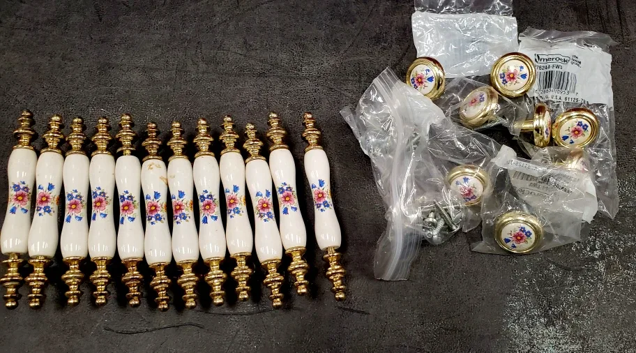 Amerock Floral Cabinet Knobs & Pulls