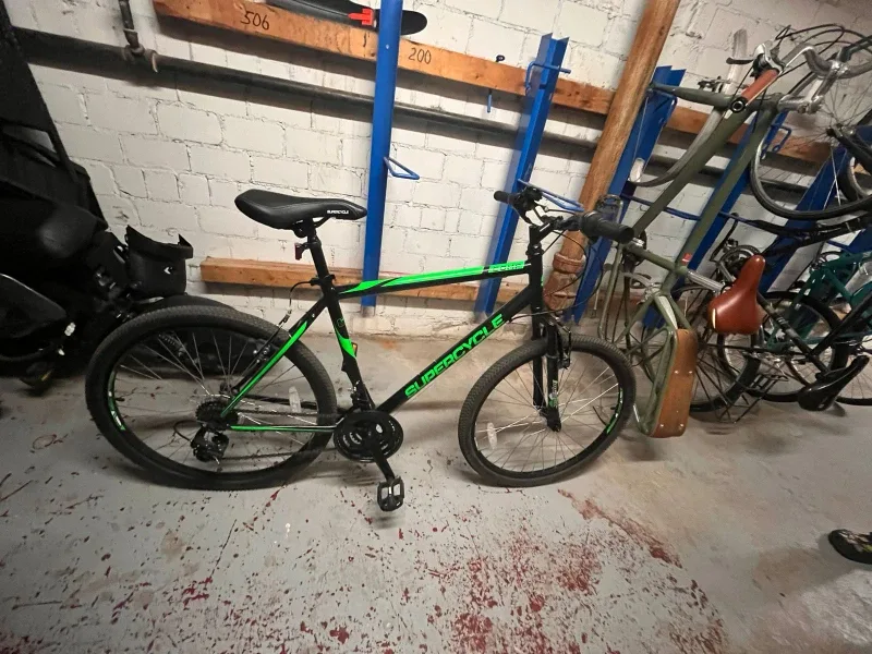 Supercycle Scrambler Men's Mountain Bike - Black/Green