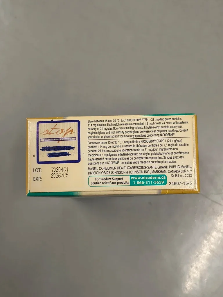 Nicoderm Step 1 Patches (7 count) image indicator(4)