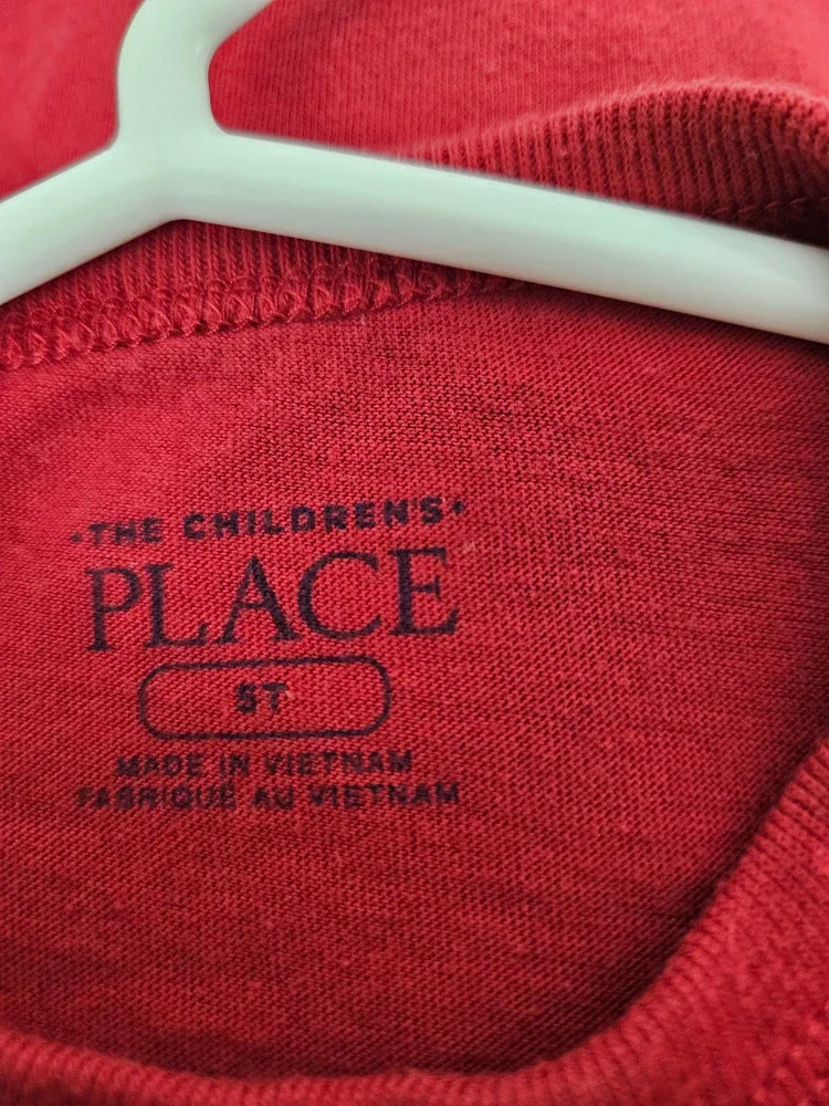 The Children's Place Red 3T Long Sleeve Top image indicator(2)