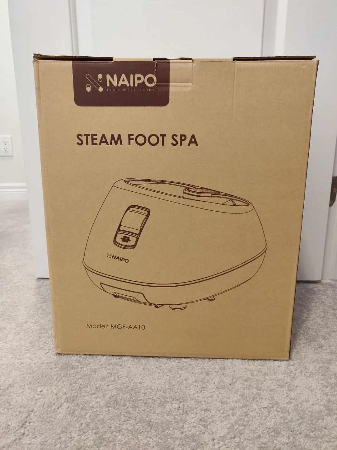 Brand new Naipo Steam Foot Spa image indicator(2)