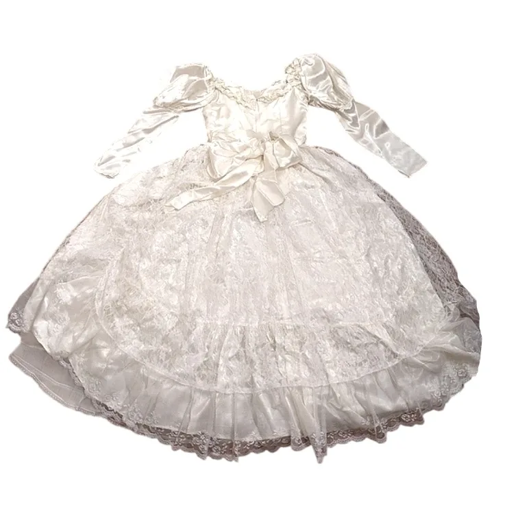 Vintage 70s 2/4 Boho Prairie Wedding Laura Ashley Dress image indicator(5)