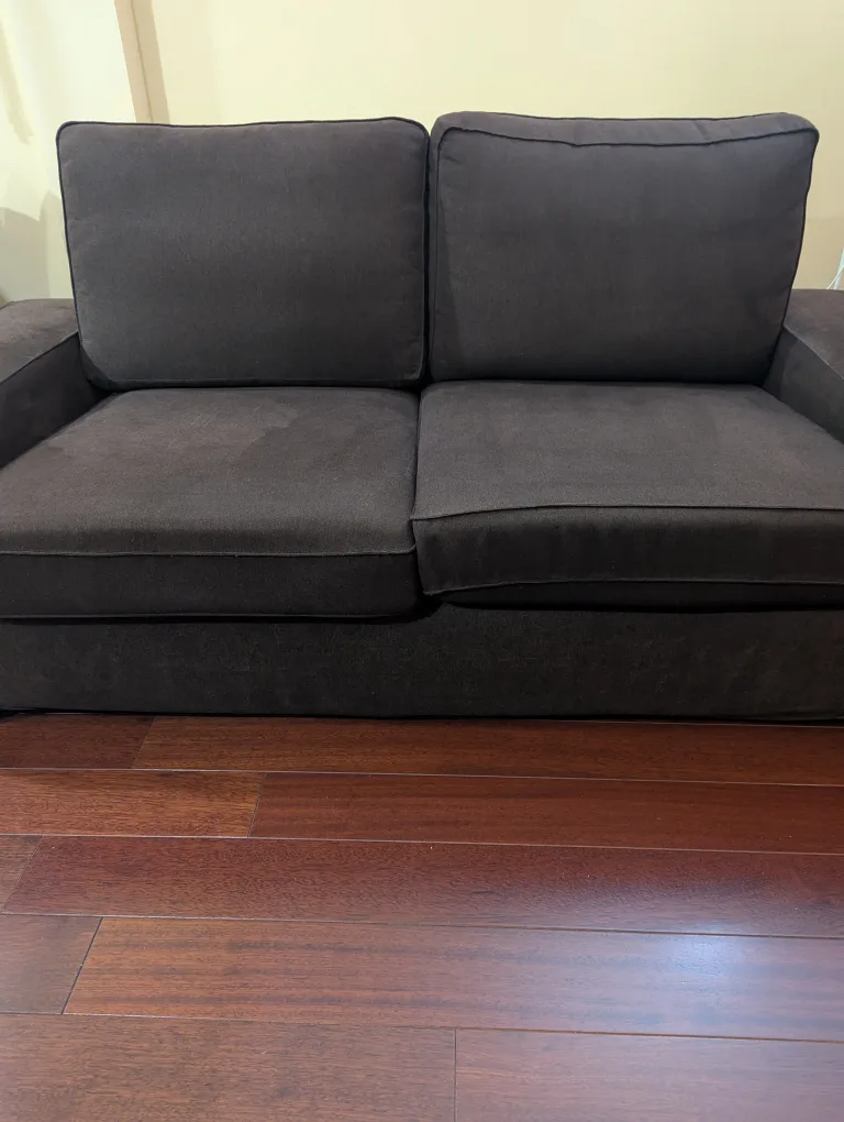 Ikea 2 seater Brown Sofa - Great Condition image indicator(2)