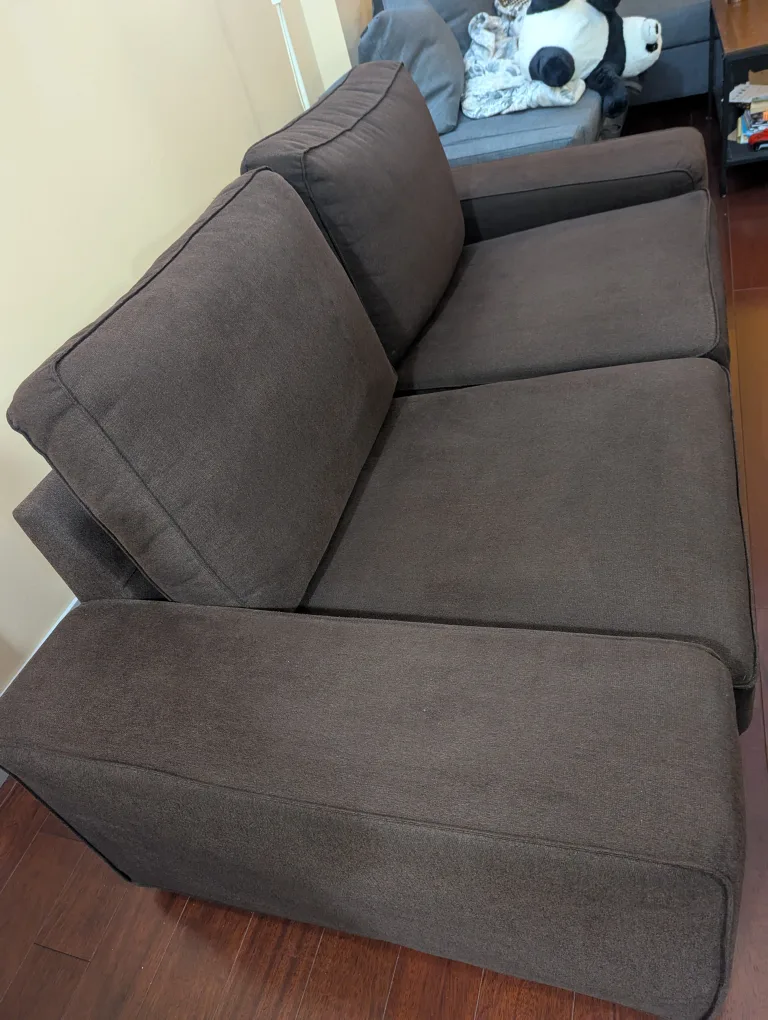 Ikea 2 seater Brown Sofa - Great Condition image indicator(4)