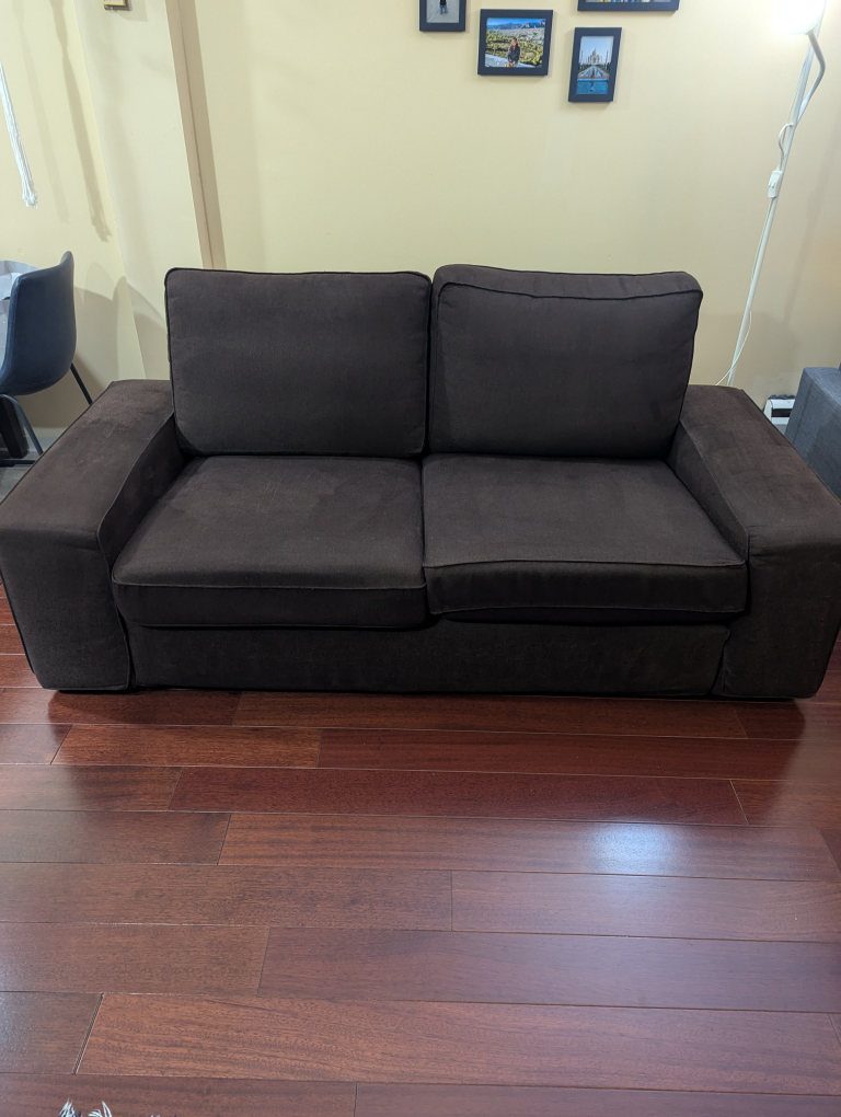 Ikea 2 seater Brown Sofa - Great Condition