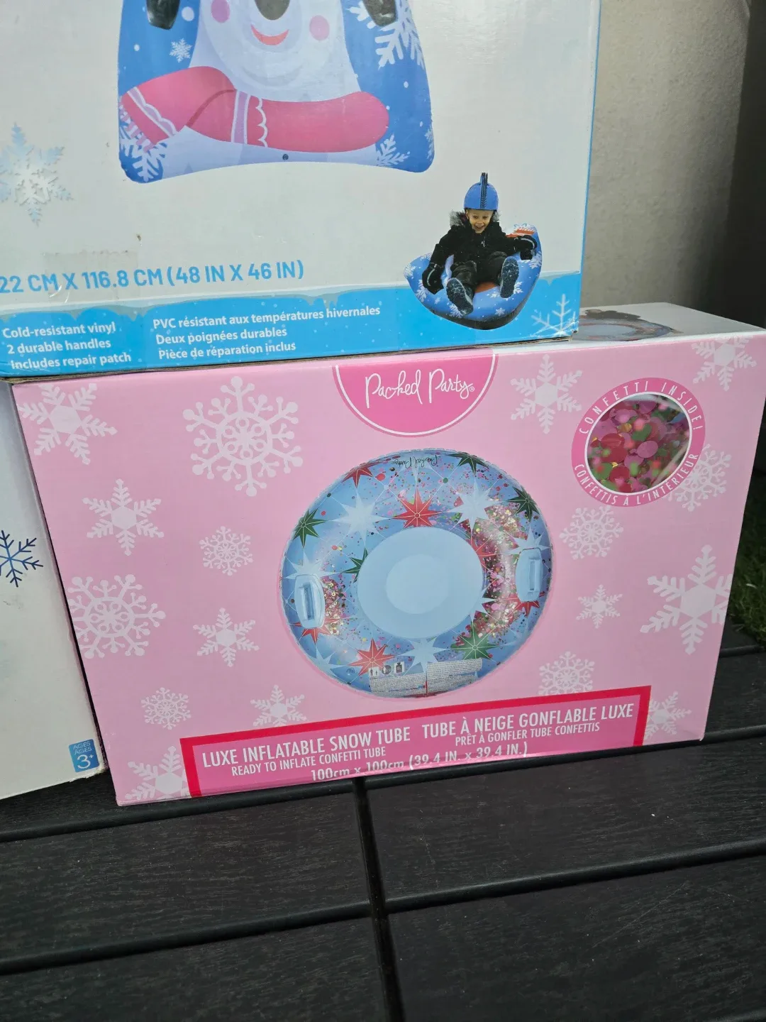 3 inflatable snow tube bunker set image indicator(4)