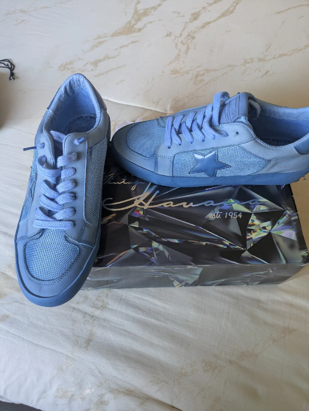 Vintage Havana Women's Sneakers - Blue Size 11 image indicator(2)