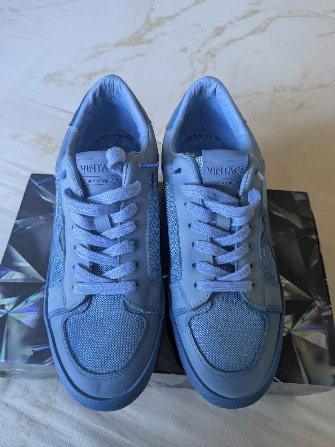 Vintage Havana Women's Sneakers - Blue Size 11 image indicator(4)