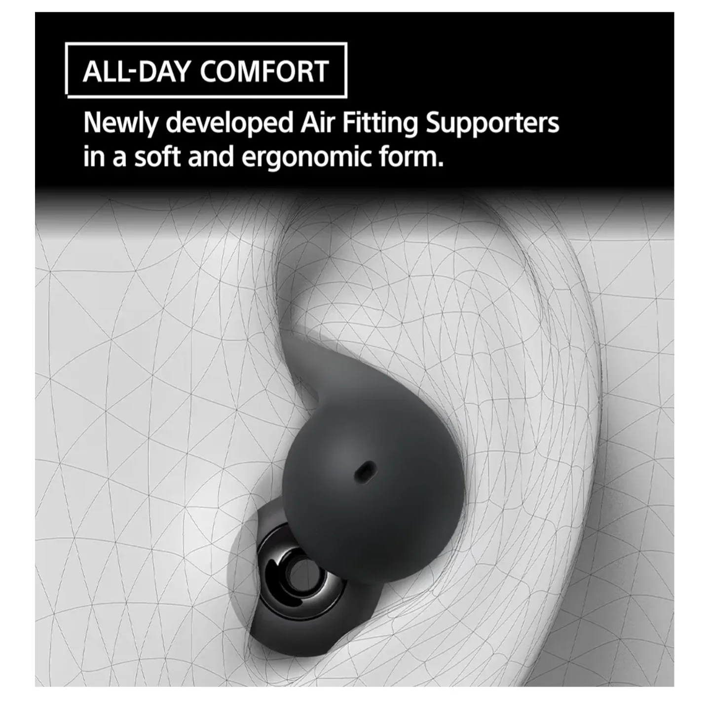 Sony LinkBuds Truly Wireless Earbud Headphones - White image indicator(3)