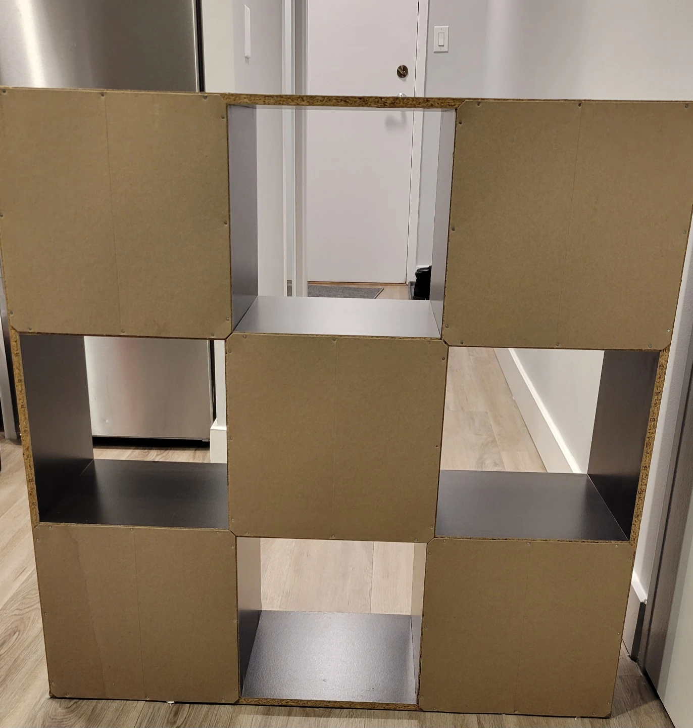 9-Cube Organizer Shelf - Dark Brown - photo 2