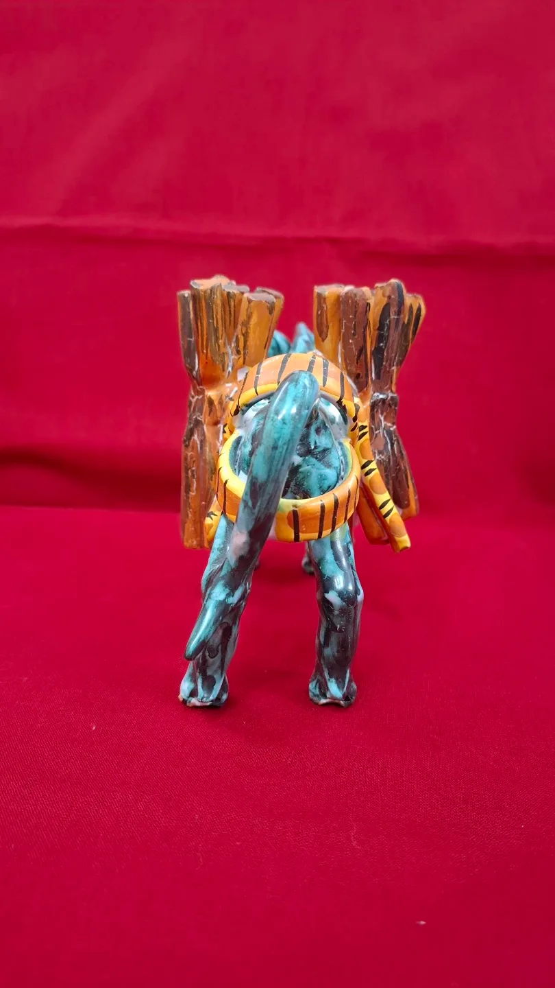 Vintage Ceramic Donkey Figurine image indicator(5)