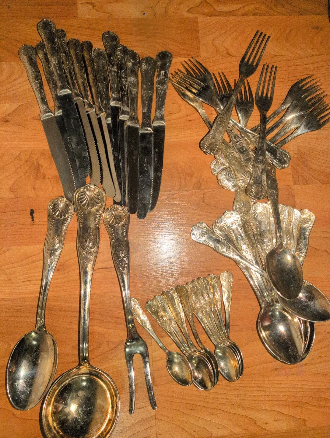 Vintage SUPER INOX Silverware Set