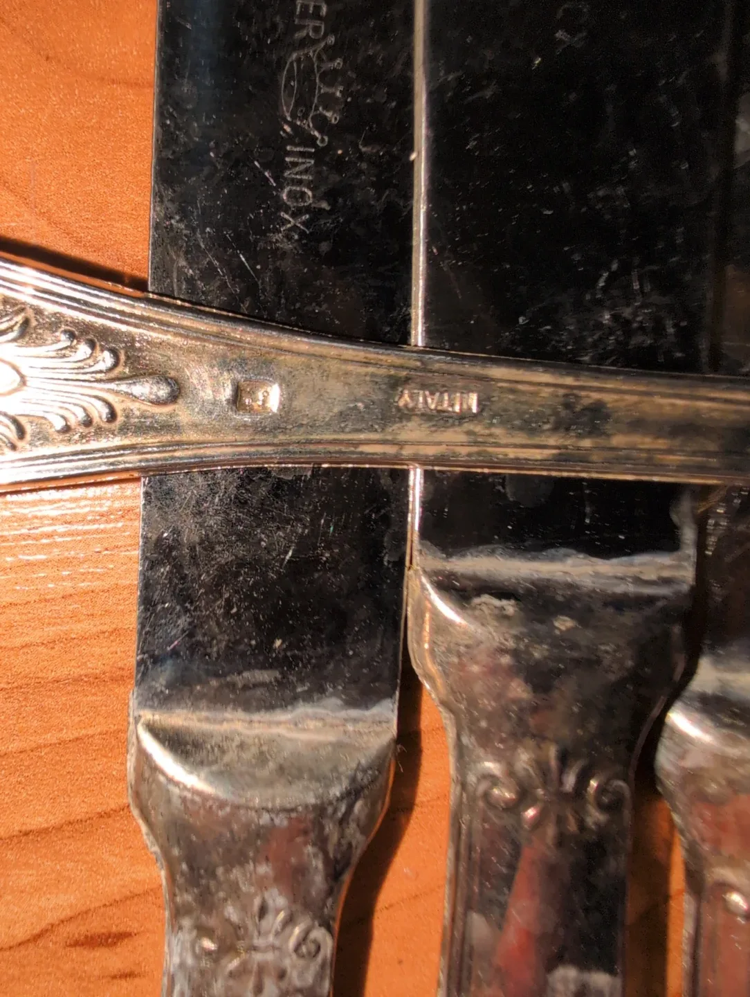 Vintage SUPER INOX Silverware Set image indicator(4)