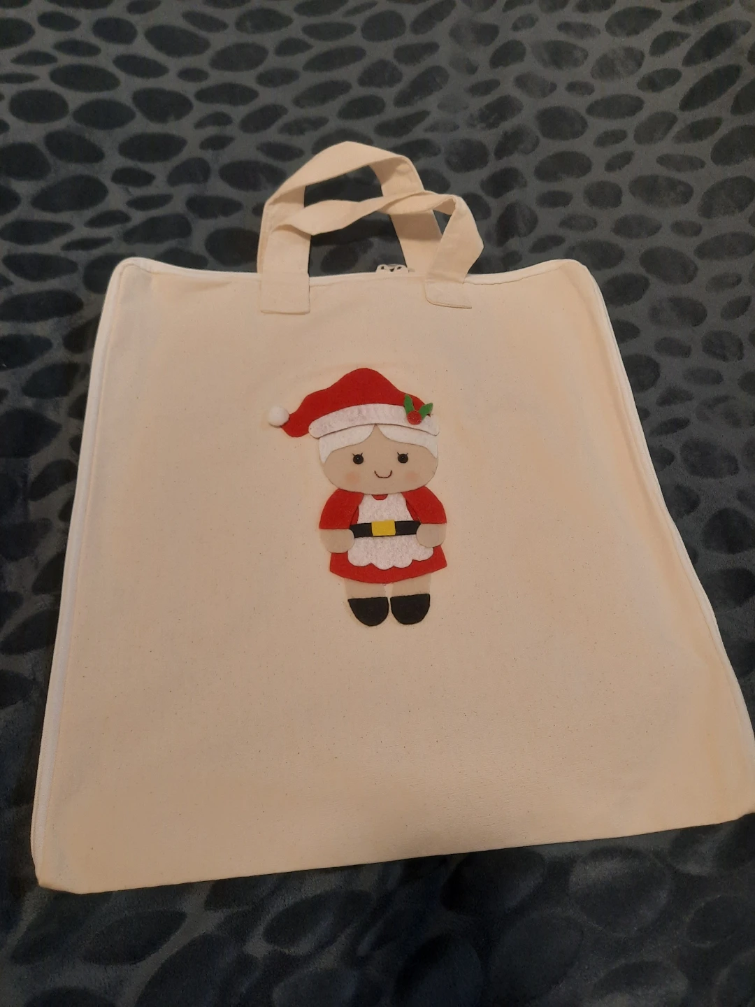 Surprise for buyer Handmade Santa Claus Tote Bags - photo 5