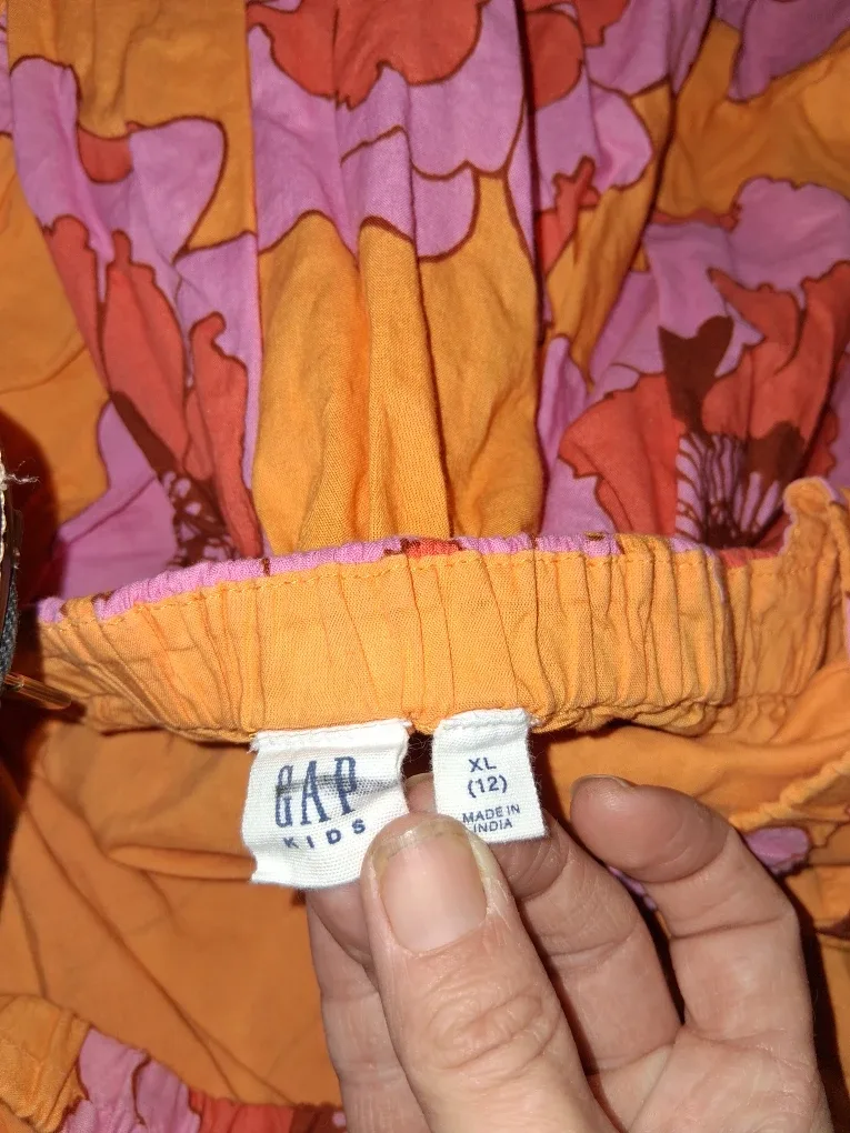 Gap Kids Floral Dress - Size XL (12) image indicator(3)