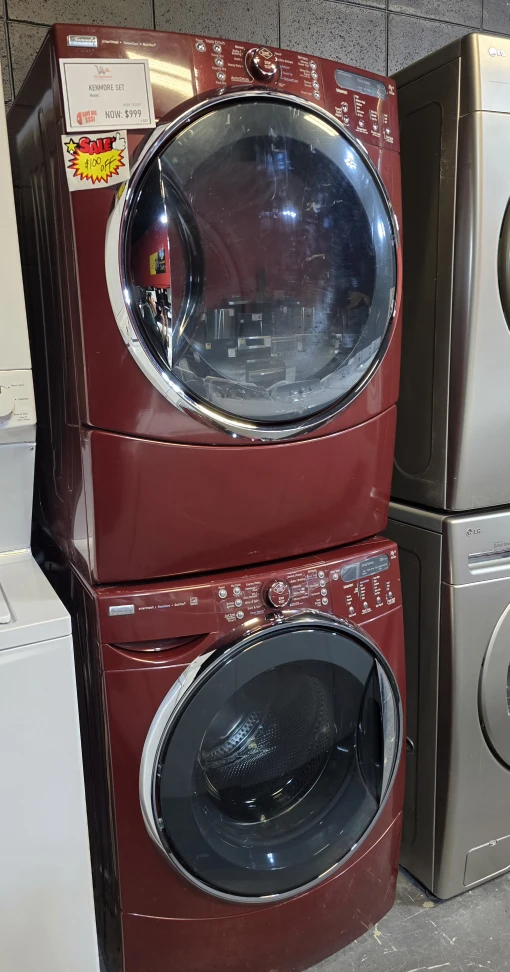 Kenmore Stackable Washer and Dryer Set