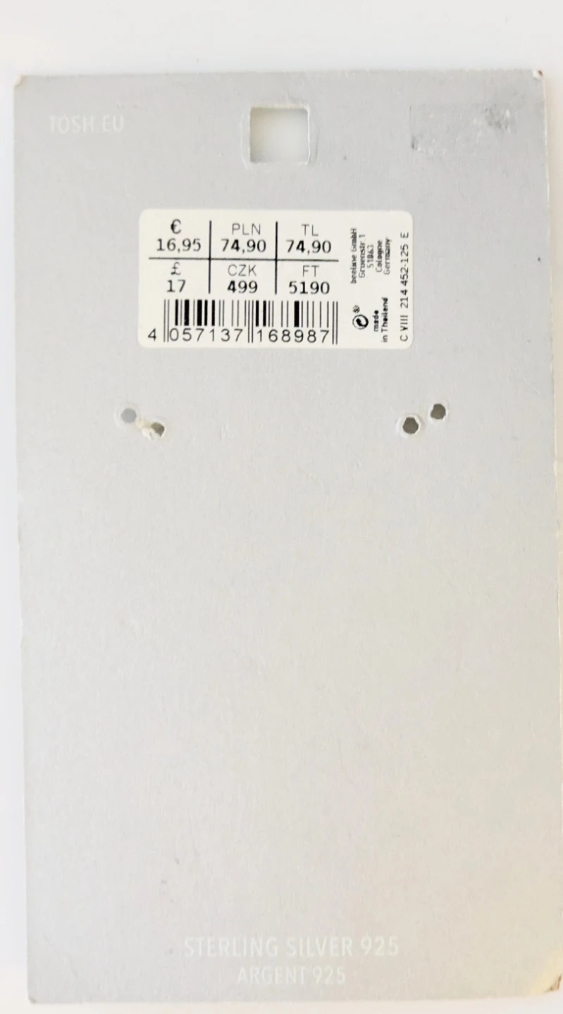 Brand New Tosh Sterling Silver 925 Pearl Bracelet - photo 2