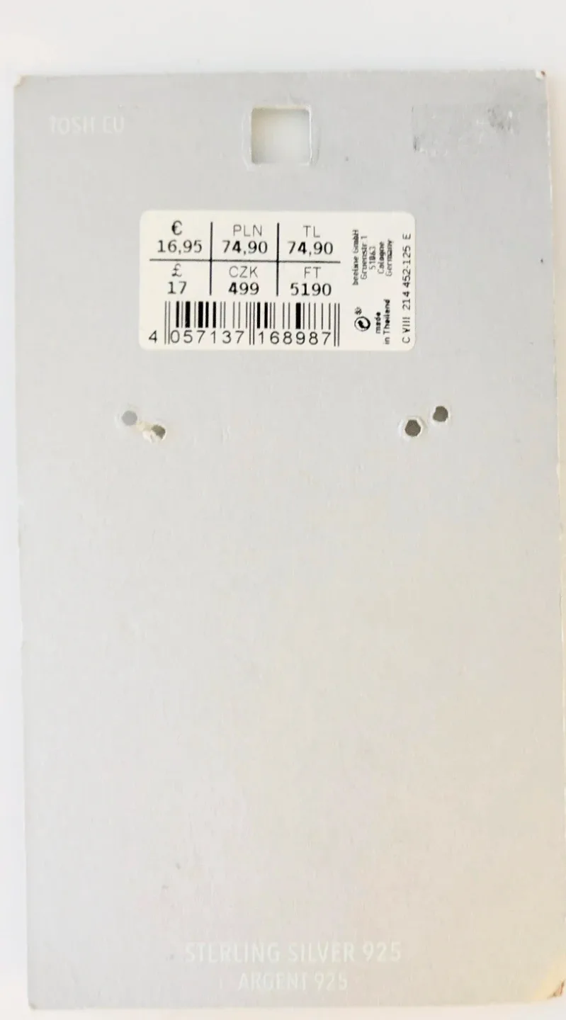 Brand New Tosh Sterling Silver 925 Pearl Bracelet image indicator(2)