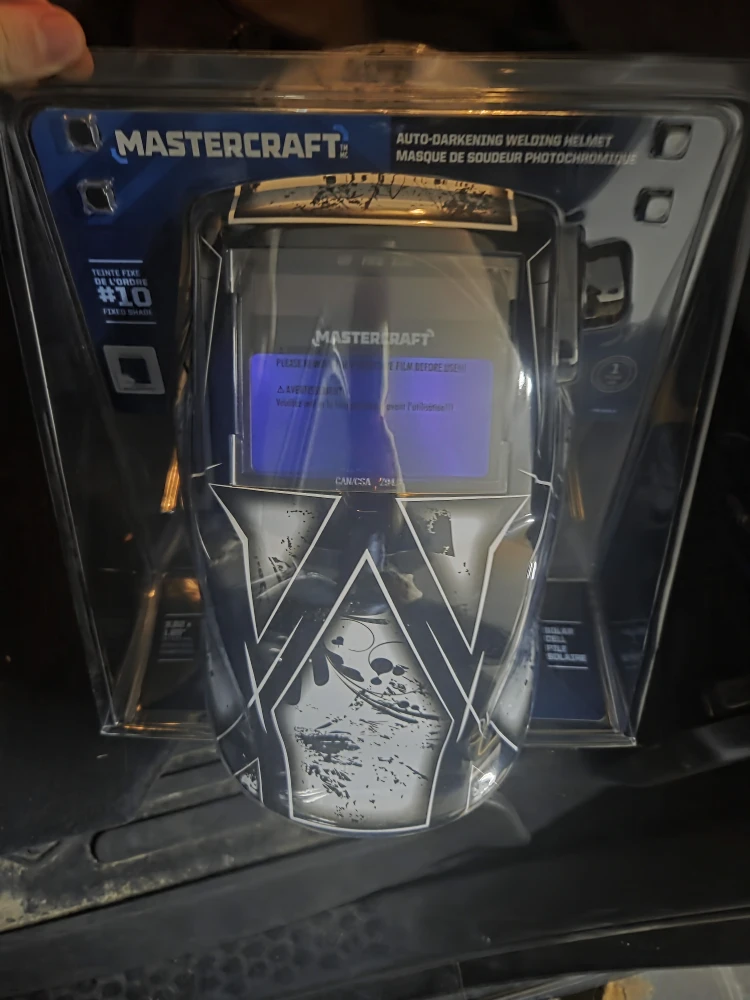 Mastercraft Auto-Darkening Welding Helmet