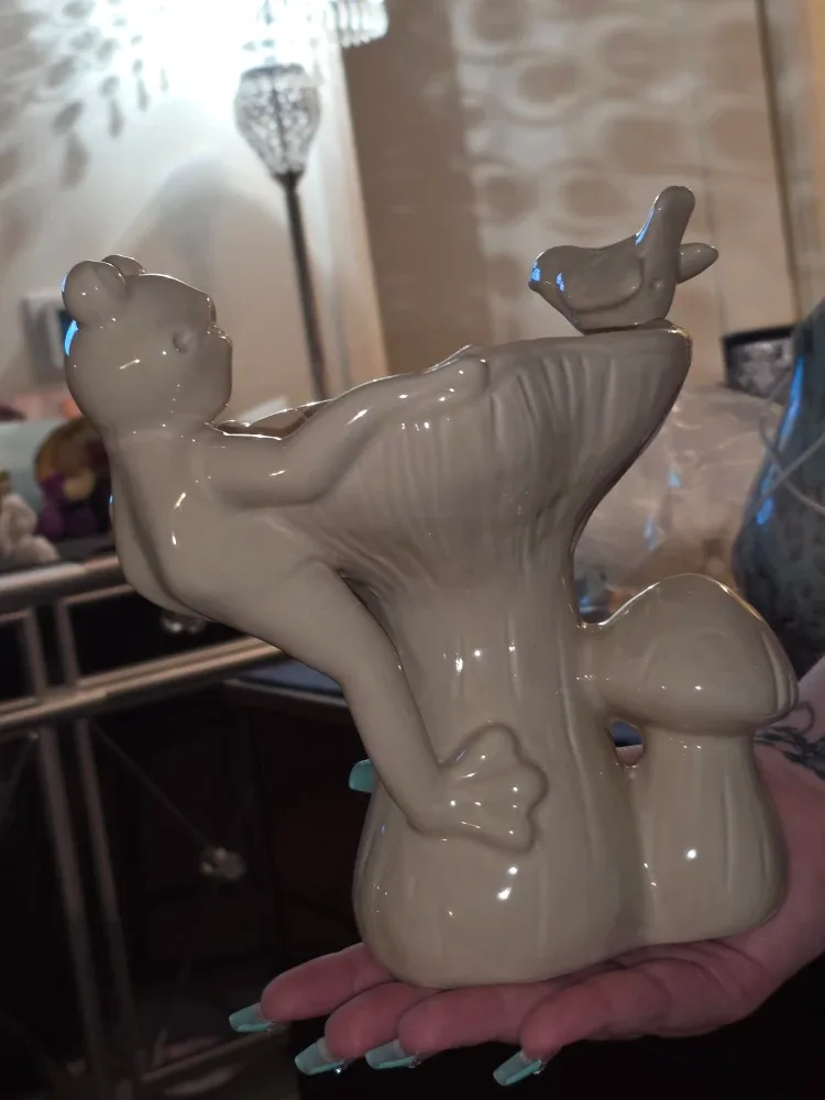 Frog & Mushroom Decorative Bowl image indicator(3)