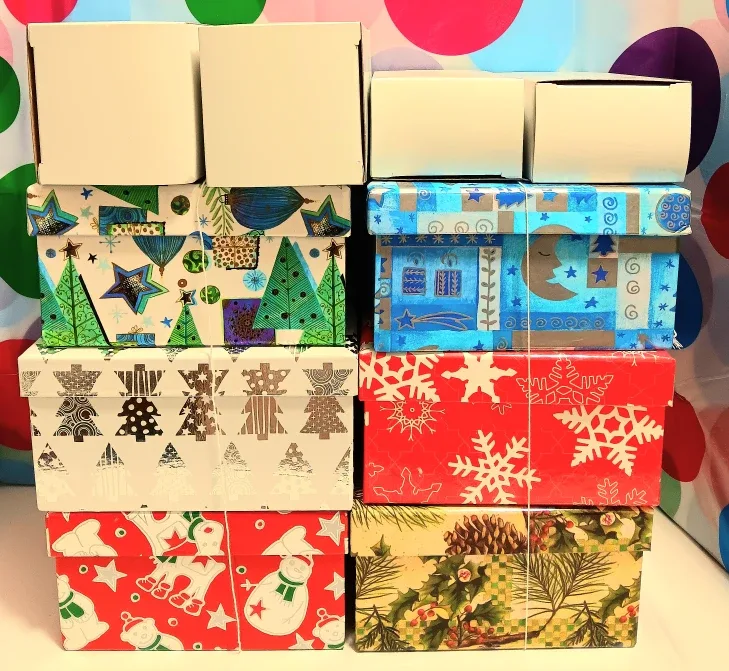 🎄Christmas Gift Boxes Set of 10 boxes🎄