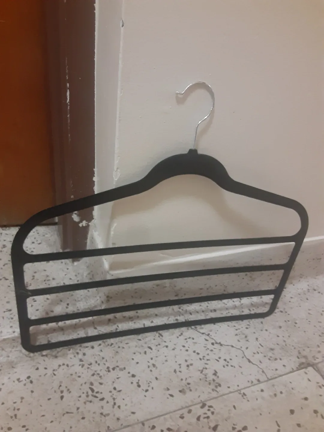 Clothes Hanger - Black organizer free Velvet 🥕 image indicator(2)