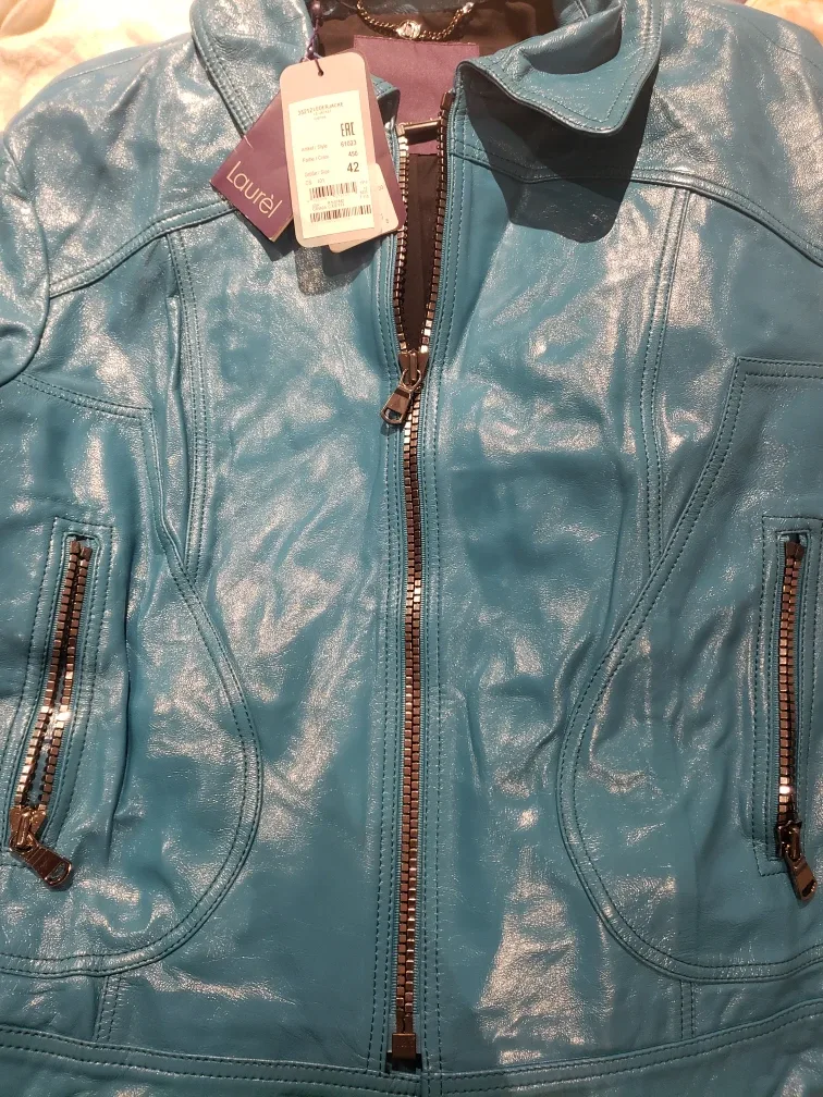 New Laurel Leather Jacket, Size 42 image indicator(2)