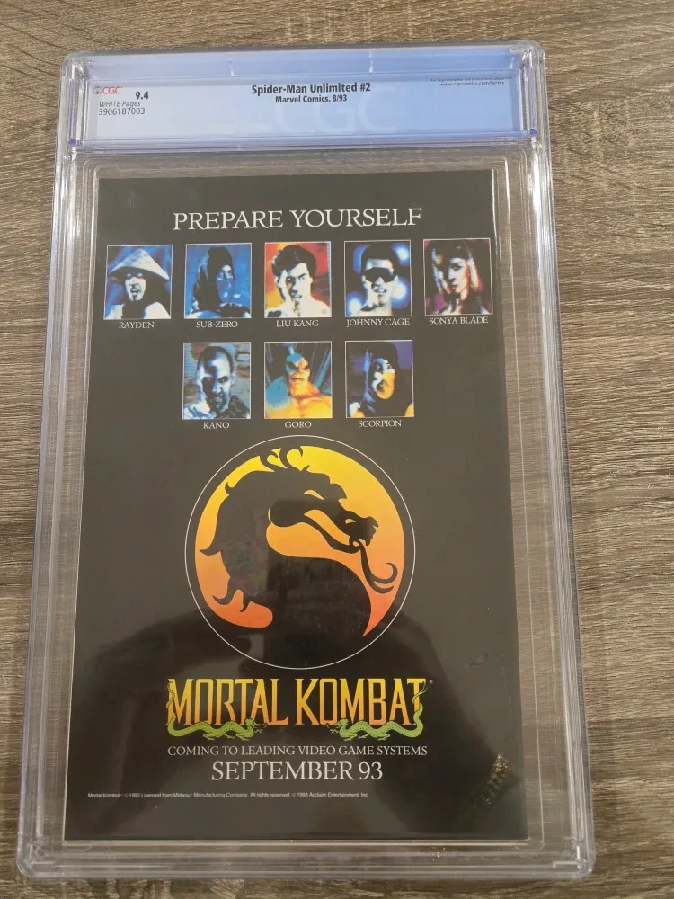 CGC Graded Spider-Man Unlimited #2 Comic Book image indicator(2)