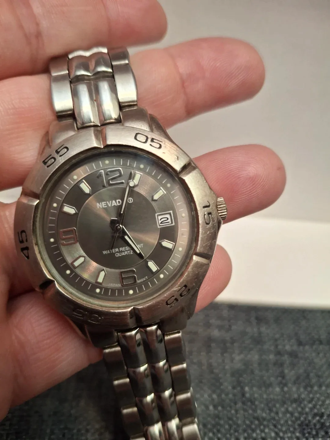 Nevada Water Resistant Quartz Watch thumbnail