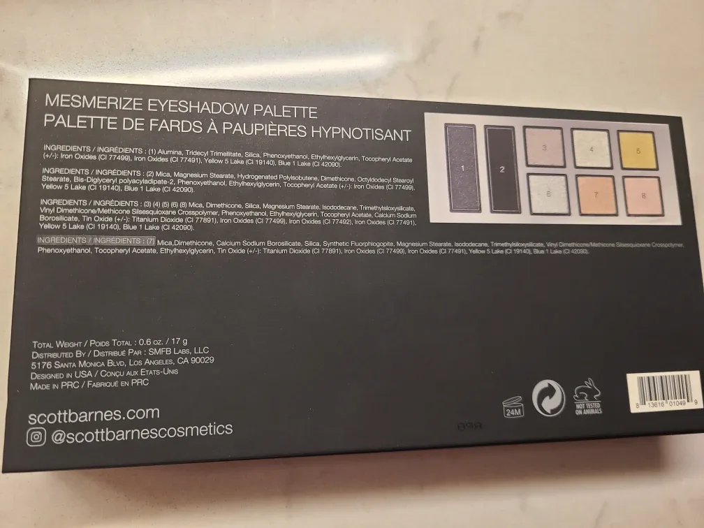 Scott Barnes Mesmerize Eyeshadow Palette image indicator(6)
