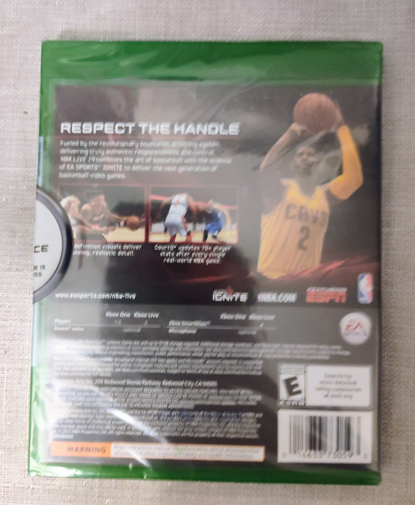 Rare not for resale Brand new NBA Live 14 Microsoft Xbox One - photo 4