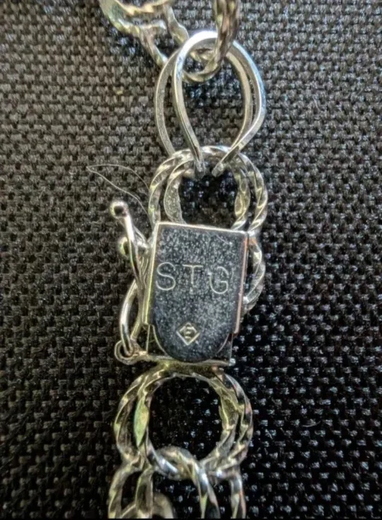 Vintage STG Silver Bracelet image indicator(3)