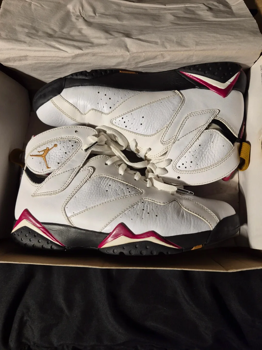 2011 Air Jordan 7 Retro Cardinal Size 9