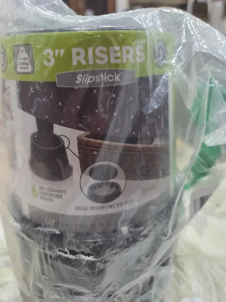 Slipstick 3" Furniture Risers - New in Package!