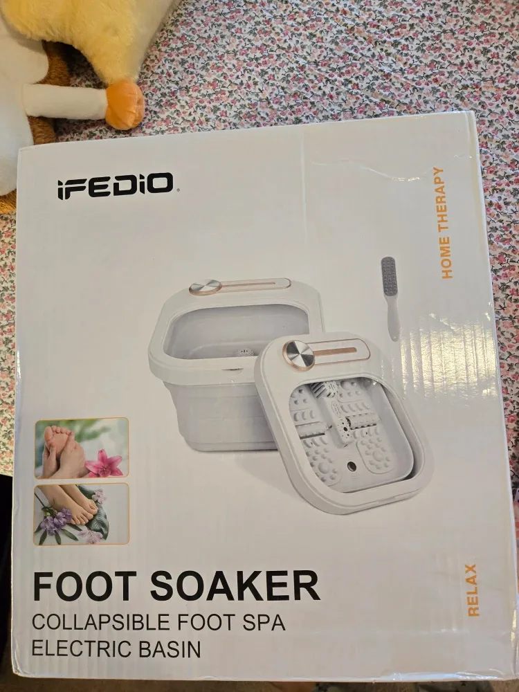 IFEDIO Collapsible Foot Spa - NEW