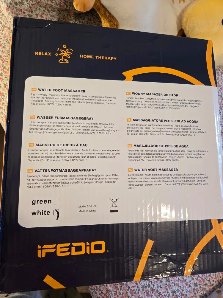 IFEDIO Collapsible Foot Spa - NEW image indicator(2)
