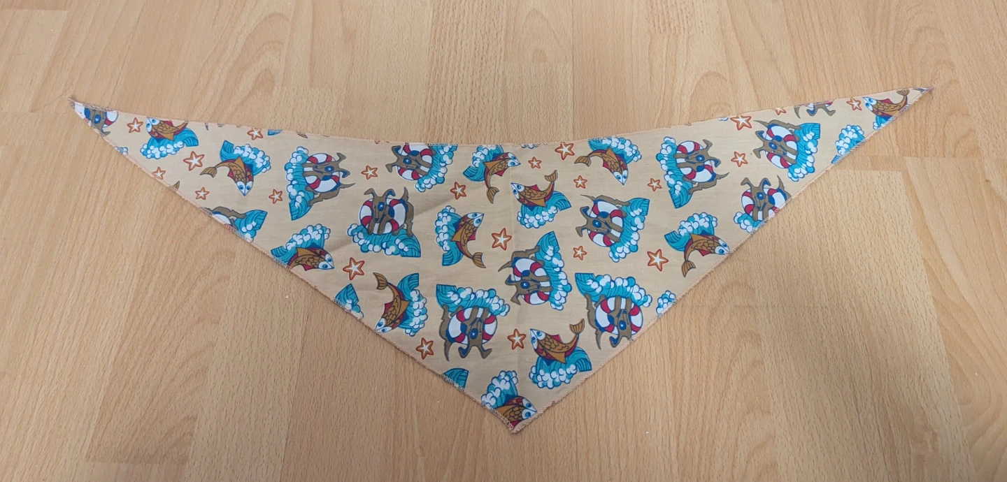 Brand New Patterned Dog Bandana