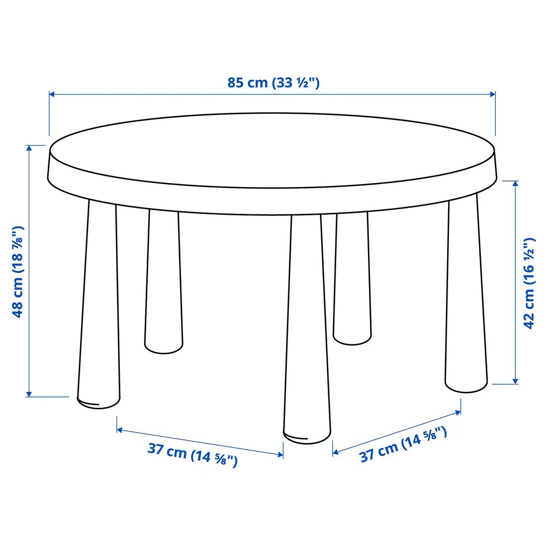 Ikea Kids Table and chair - photo 4