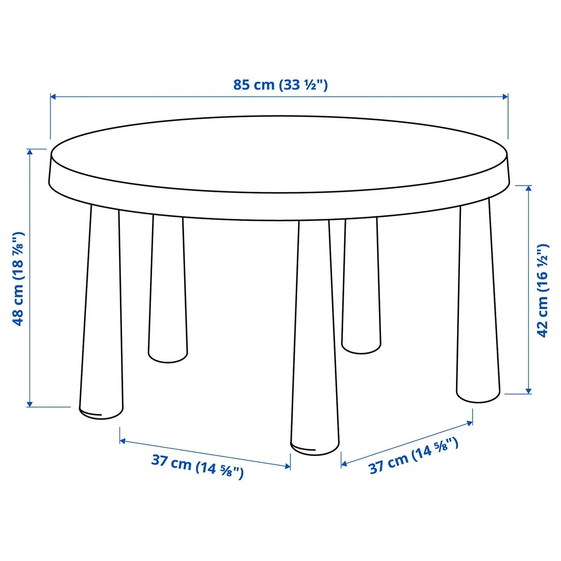 Ikea Kids Table and chair image indicator(4)
