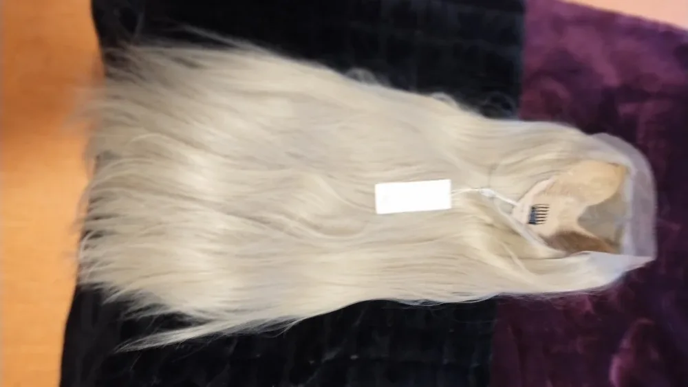 NEW Bellami lacefront blonde wig. image indicator(4)